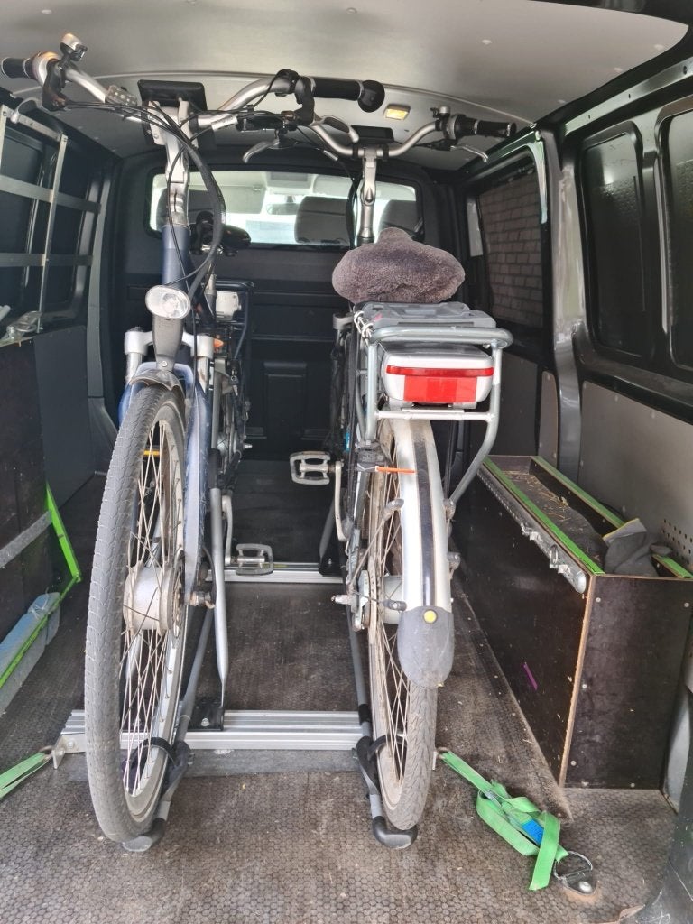 Fietsendrager, Gebruikt, Ophalen of Verzenden, Dakdrager, 2 fietsen