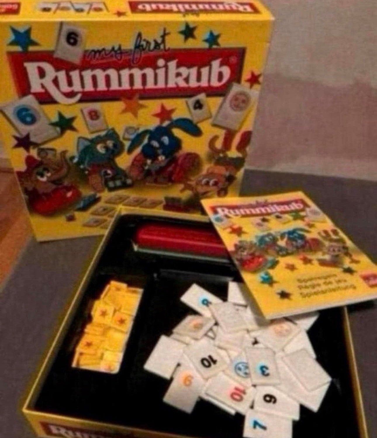 Rummikub: My First Rummikub - Educatief Tegelspel, Drie of vier spelers, Ophalen of Verzenden, Gebruikt