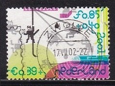 3935 - Nederland nvph 2013f gestempeld , Kinderzegel , Lange, Verzenden, Na 1940, Gestempeld