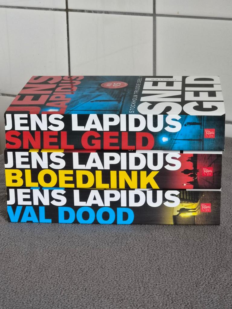Jens Lapidus Stockholm Trilogie, Ophalen of Verzenden, Zo goed als nieuw, Jens Lapidus, Scandinavië