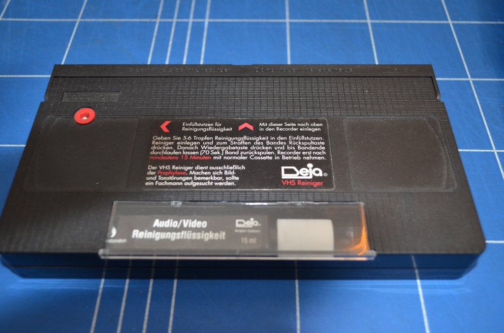 VHS reinigingstape, Alle leeftijden, Ophalen, Zo goed als nieuw, Overige genres