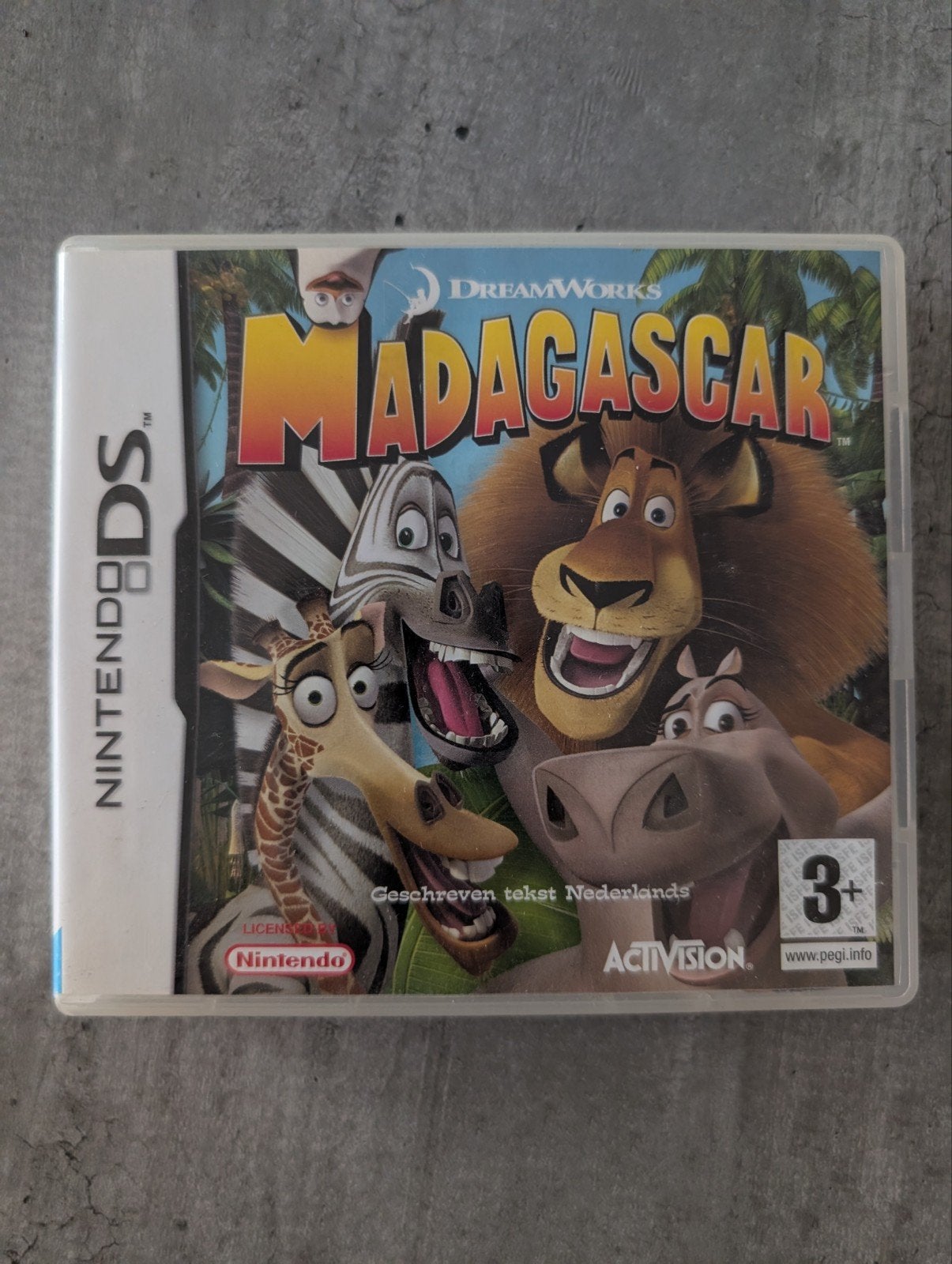 Madagascar Nintendo DS Game - Avontuur voor jong en oud, Avontuur en Actie, Gebruikt, 1 speler, Ophalen of Verzenden