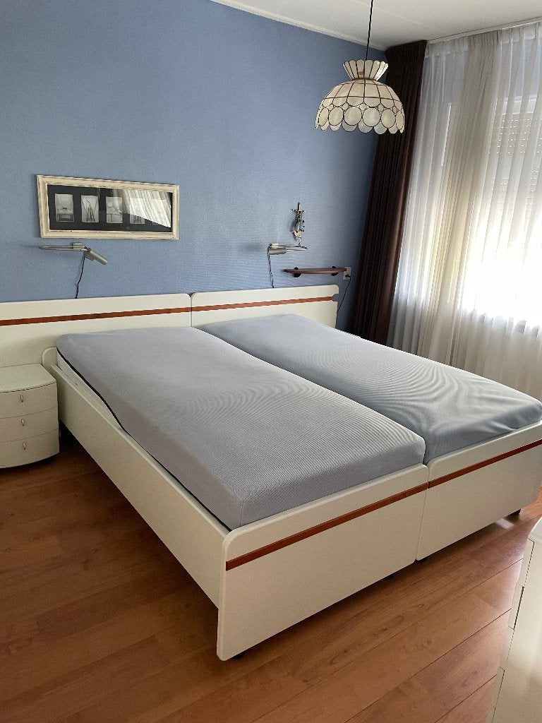 Complete slaapkamerset incl. kastjes en spiegel, Huis en Inrichting, Ophalen, Tweepersoons, 180 cm, Hout