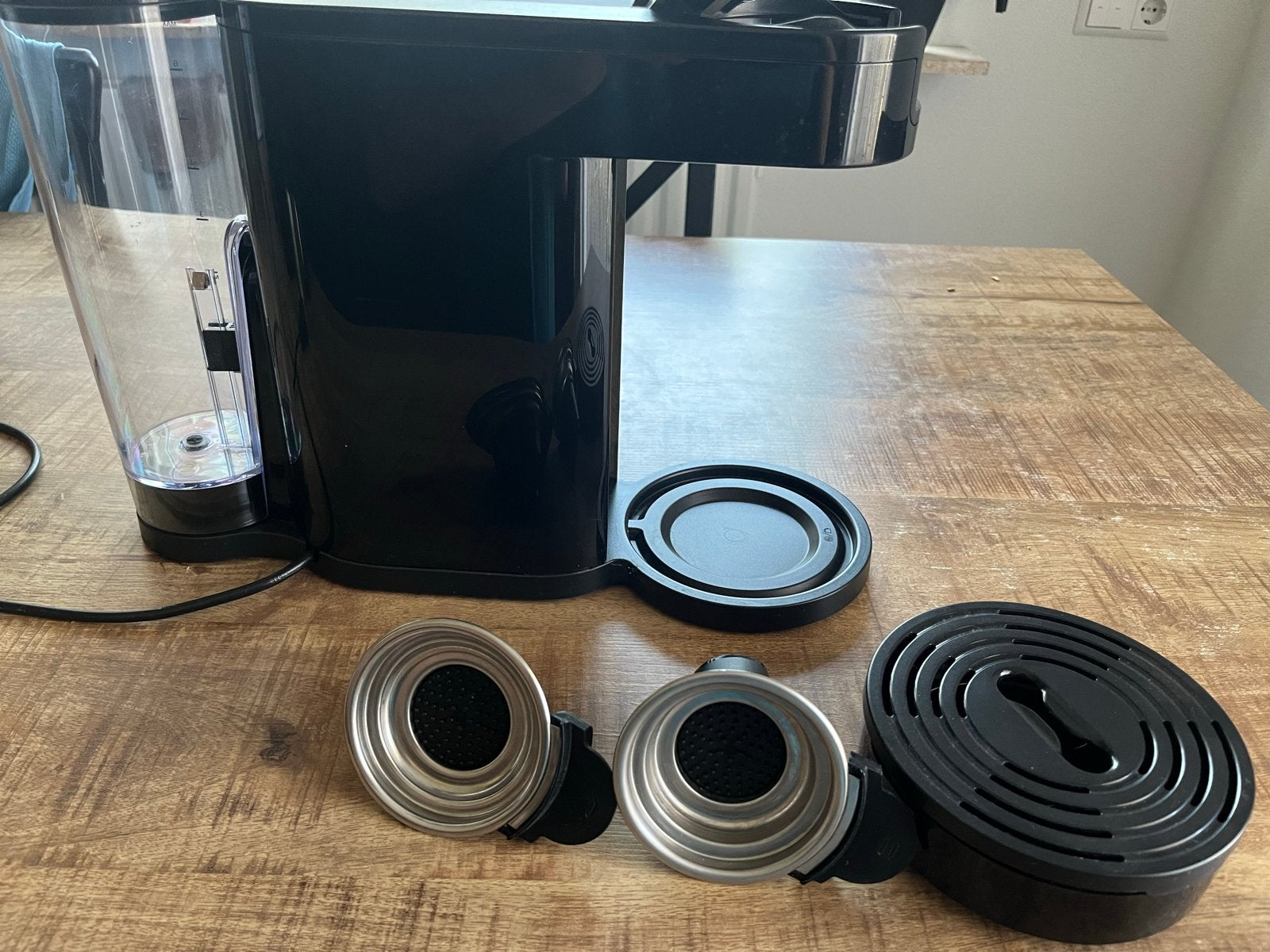Senseo Switch 3-in-1 Koffiezetapparaat Zwart, Ophalen, Afneembaar waterreservoir, Gebruikt, 10 kopjes of meer