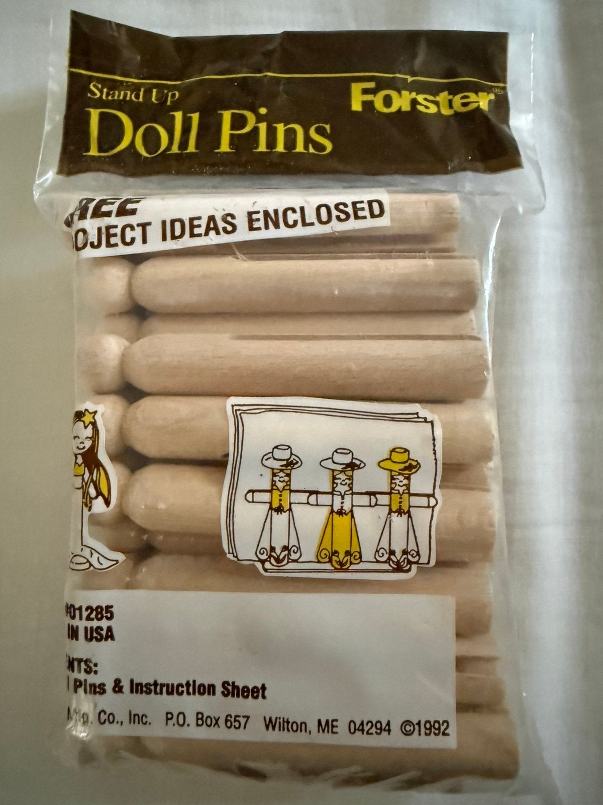 Doll pins 30 st Dicht verpakking, Ophalen of Verzenden, Zo goed als nieuw