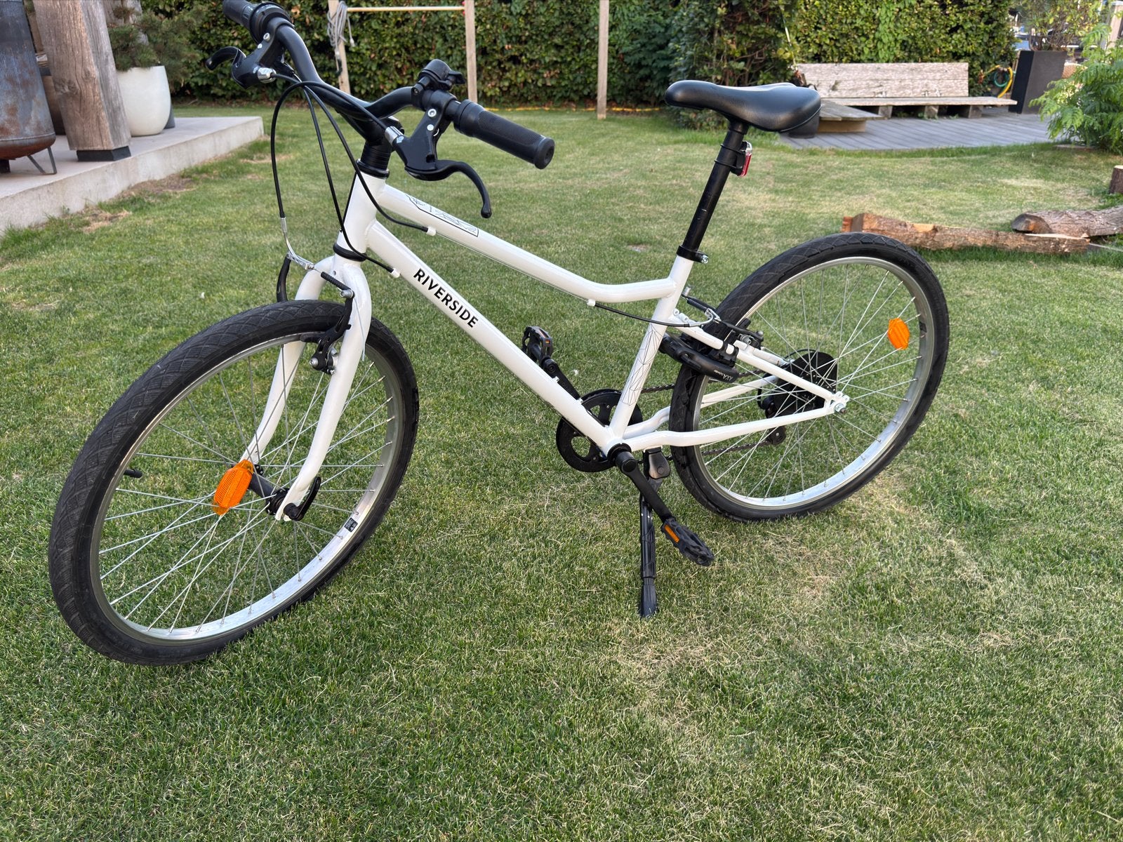 Riverside fiets met 6 versnellingen en slot, Ophalen, Zo goed als nieuw, Velgrem, 20 inch of meer