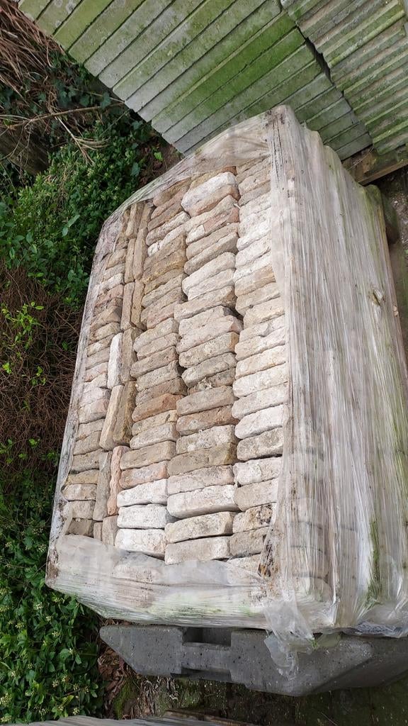ijsselstenen IJssel stenen ijselsteentjes  800 stuks, Doe-het-zelf en Verbouw, Ophalen, Bakstenen