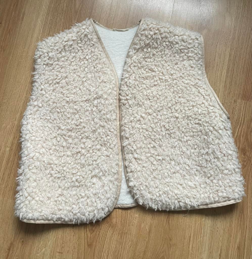 Louizon gilet teddy, Ophalen of Verzenden, Zo goed als nieuw, Maat 42/44 (L), Wit