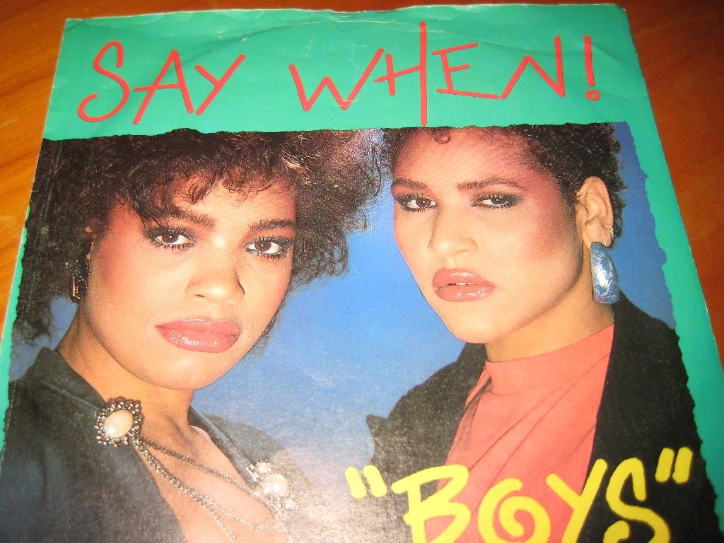 Say When: Boys, Ophalen of Verzenden, Zo goed als nieuw, Pop, Single