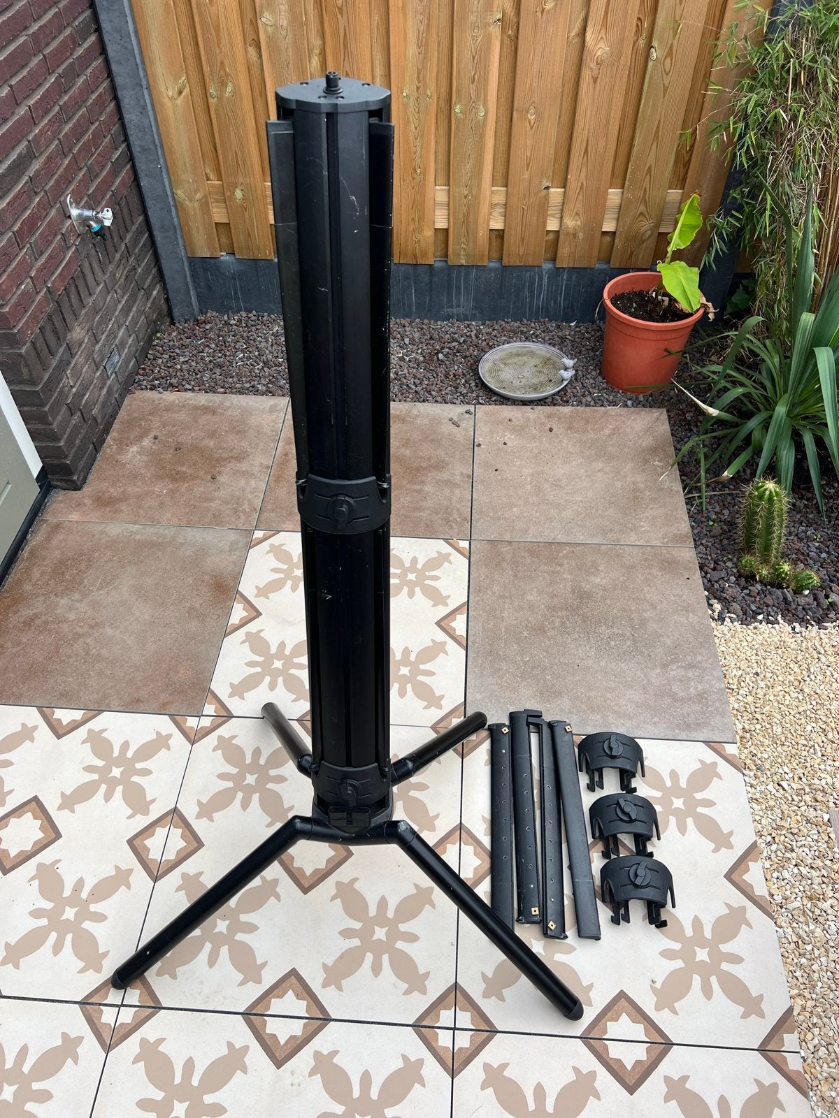 K&M 18860 Spider Pro Keyboardstandaard Zwart, Muziek en Instrumenten, Ophalen, Gebruikt, Instrumentstandaard, Keyboard of Synthesizer