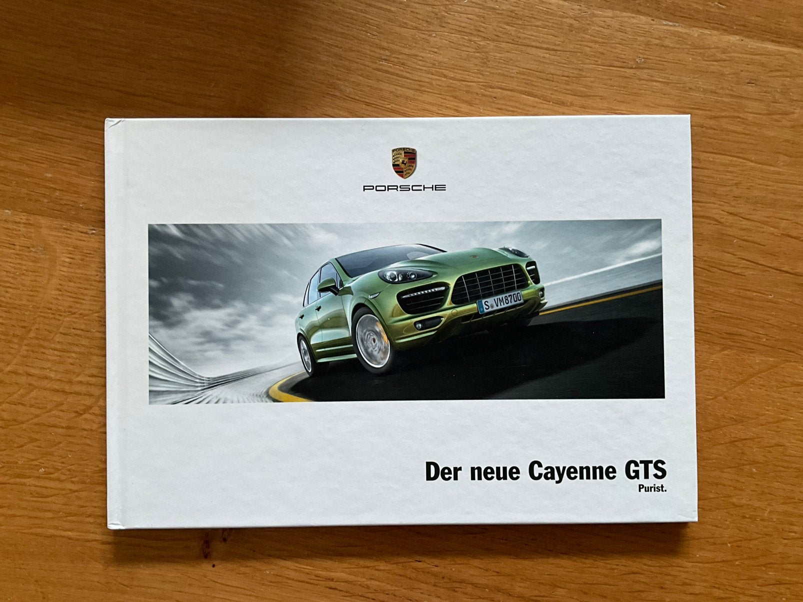 Brochure Porsche Cayenne GTS, Ophalen of Verzenden, Porsche