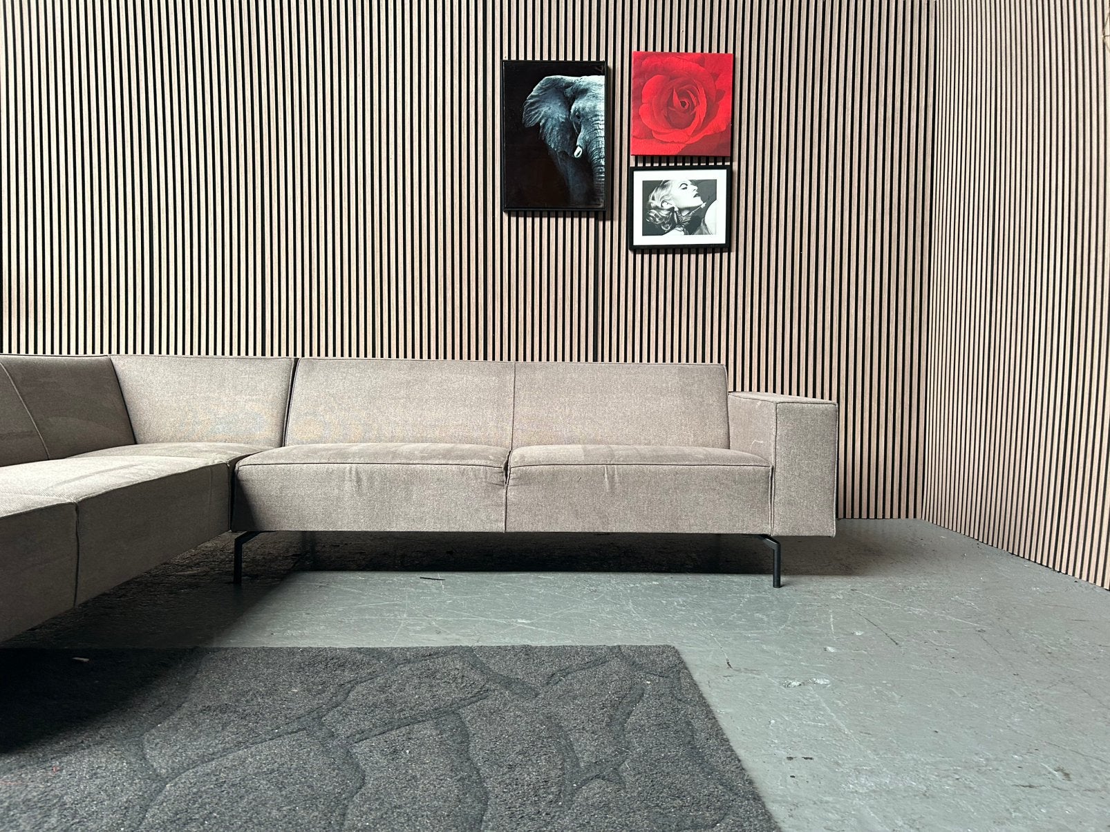 GRATIS LEVERING BYSIDDE NORTH 290X235 GEREINIGD, 250 tot 300 cm, Hoekbank, Zo goed als nieuw, Vierpersoons of meer