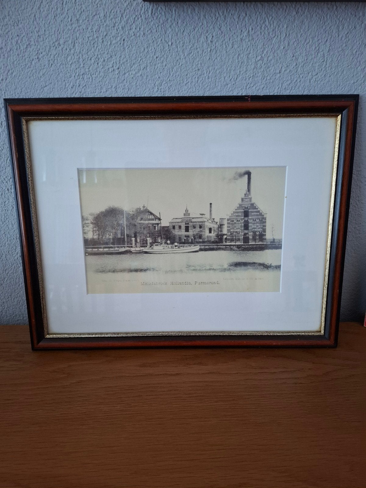 Oude foto Melkfabriek Hollandia Purmerend, Gebruikt, Foto, Ophalen of Verzenden, Gebouw