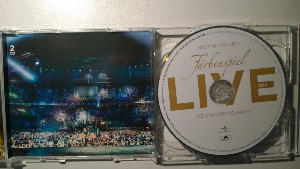 Helene Fischer - Farbenspiel Die Stadion Tournee (2 CD), Ophalen of Verzenden, Zo goed als nieuw