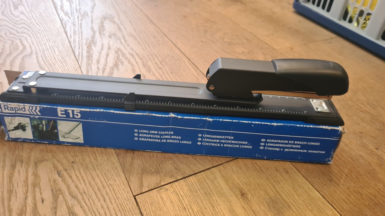 Rapid E15 Lange Arm Niettang / Nietmachine, Rapid, Ophalen of Verzenden, Niet bekend, Niet bekend