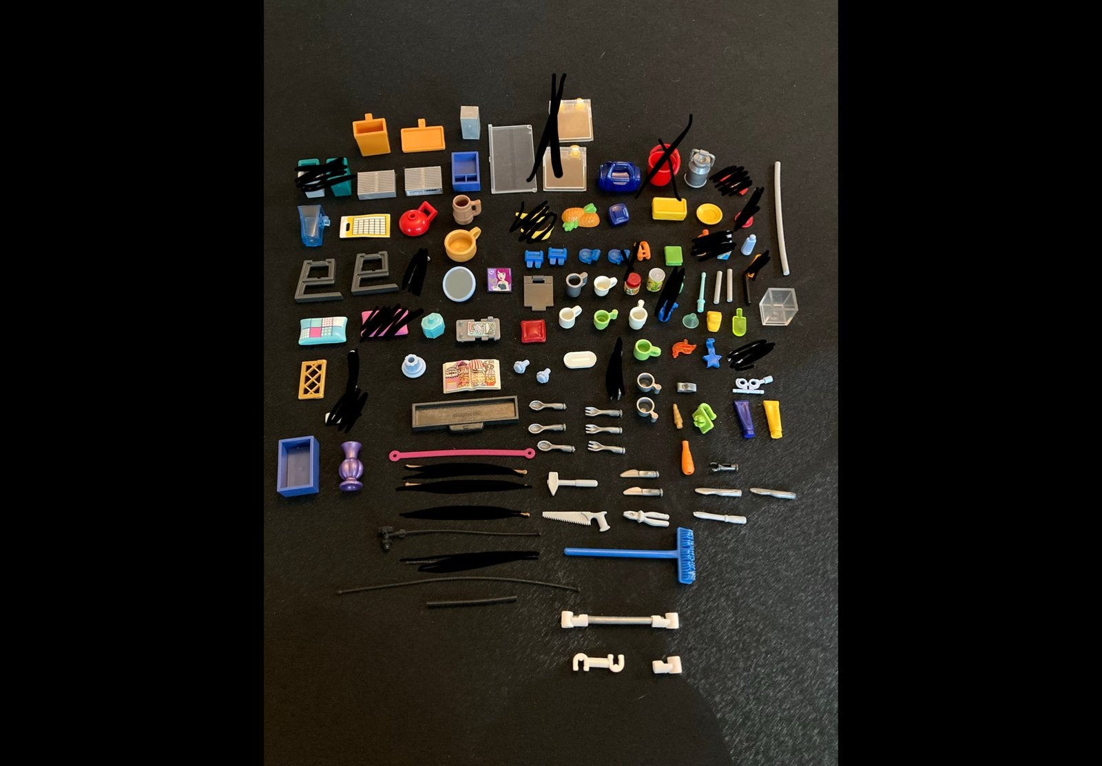 Playmobil klein huisraad., Ophalen of Verzenden, Zo goed als nieuw