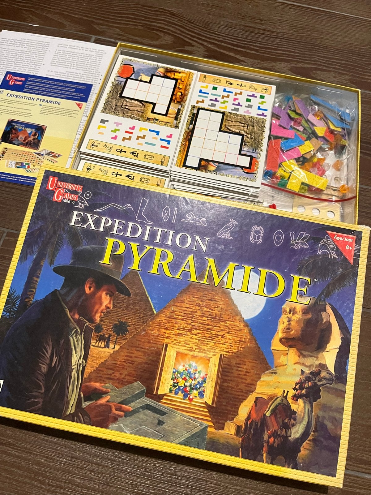 Expedition Pyramide Bordspel, Drie of vier spelers, Ophalen of Verzenden, Zo goed als nieuw