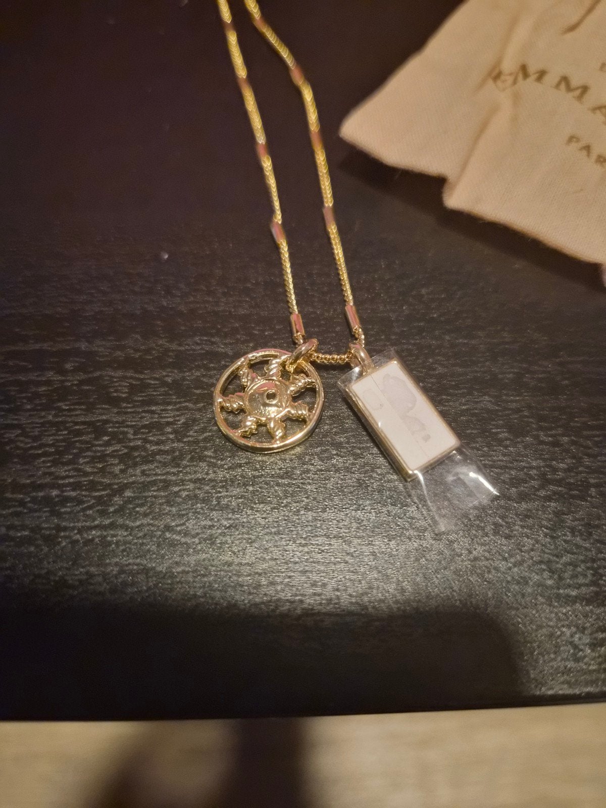 Ketting nieuw L'ATELIER EMMA&CHLOE paris, Ophalen, Nieuw, Overige materialen