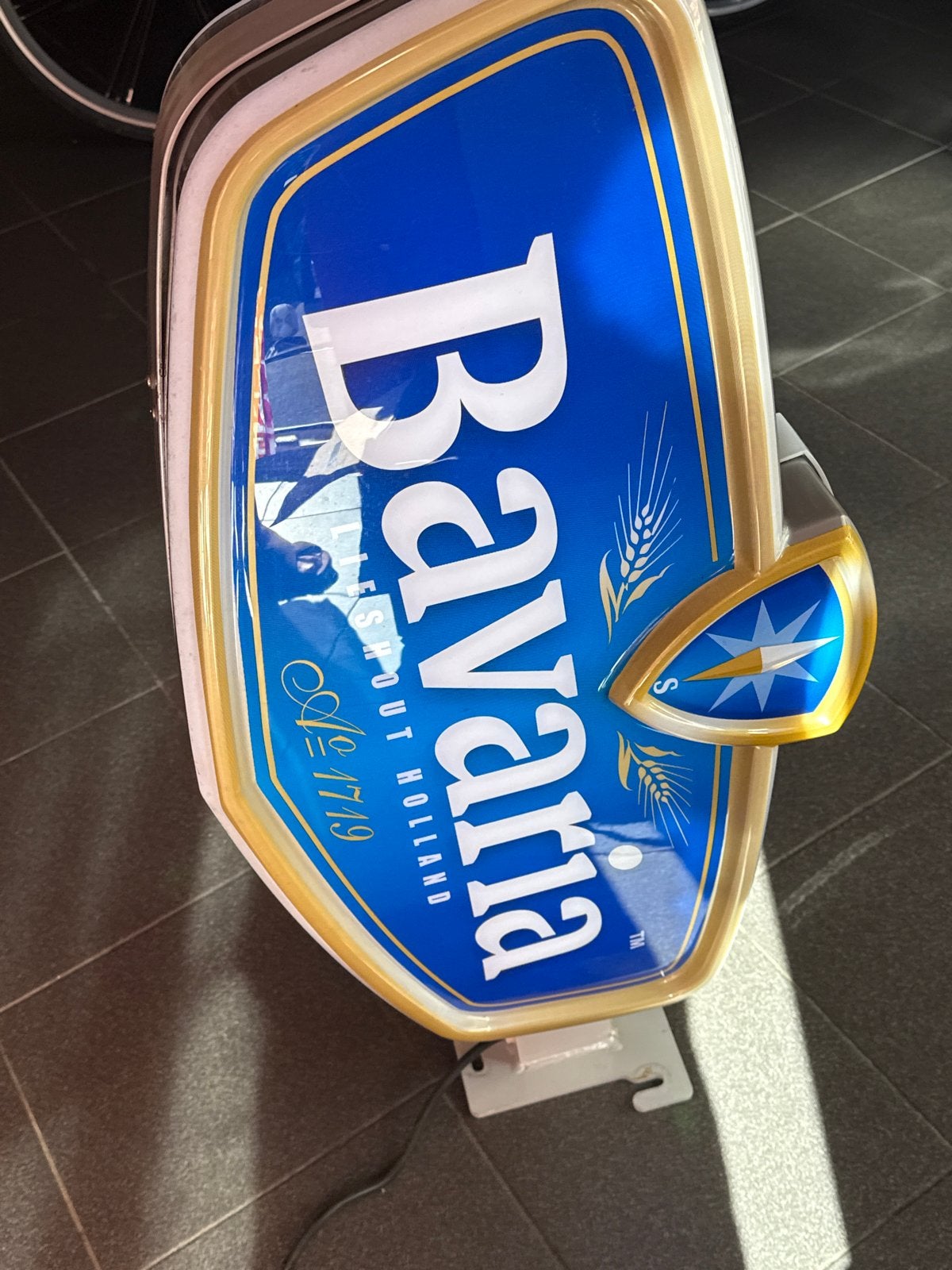 Bavaria Lichtbak - Reclamebord, Ophalen of Verzenden, Gebruikt, Lichtbak of (neon) lamp