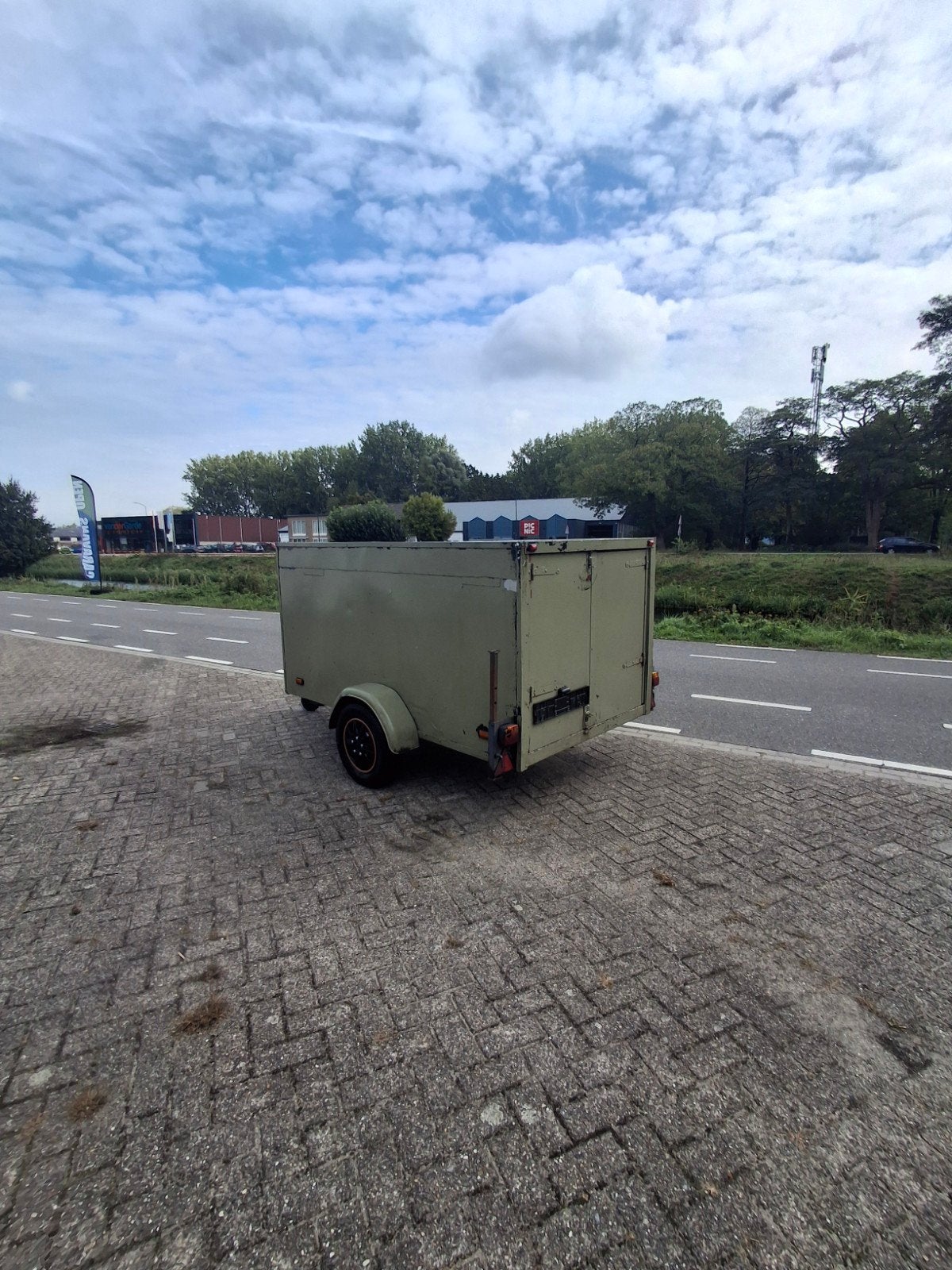 Gesloten aanhangwagen  ( 252x140x120cm lxbxh), Auto diversen, Ophalen, Gebruikt
