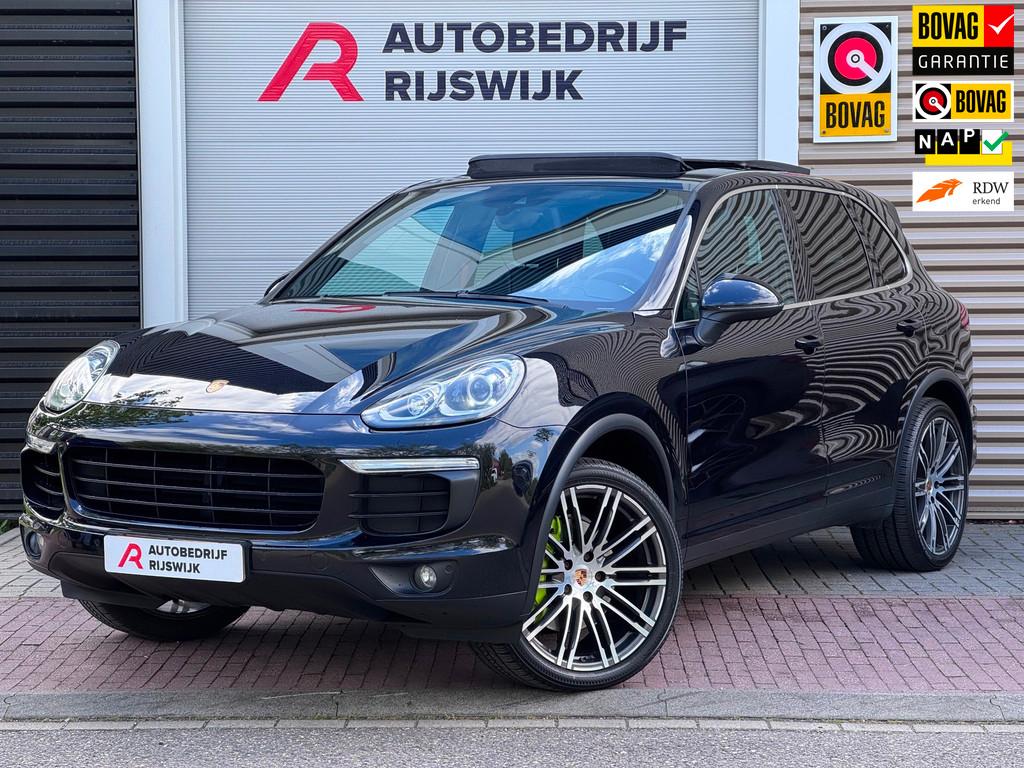 Porsche Cayenne 3.0 S E-Hybrid Pano/Bose/Memory/Camera, Auto's, Automaat, Cayenne, Gebruikt, Euro 6
