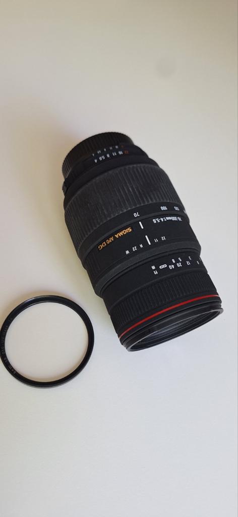 Zoomlens Sigma APO DG 70-300mm, Audio, Tv en Foto, Fotografie | Lenzen en Objectieven, Ophalen of Verzenden, Gebruikt, Telelens