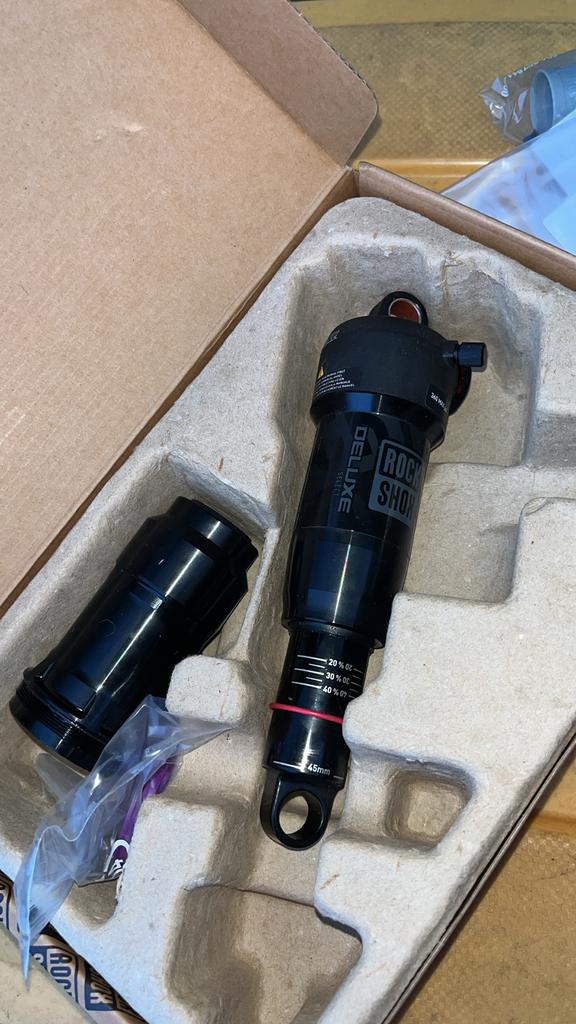 RockShox Deluxe Select Achterdemper 45mm, Fully, Ophalen, Zo goed als nieuw, Overige merken