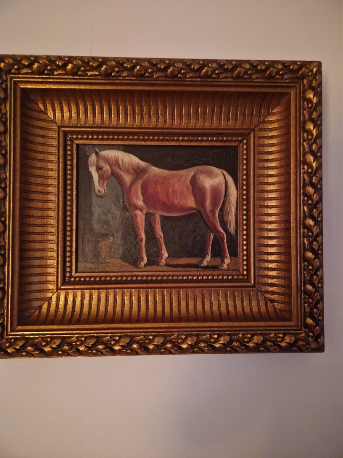 mooi schilderij paard gesigneerd, Ophalen