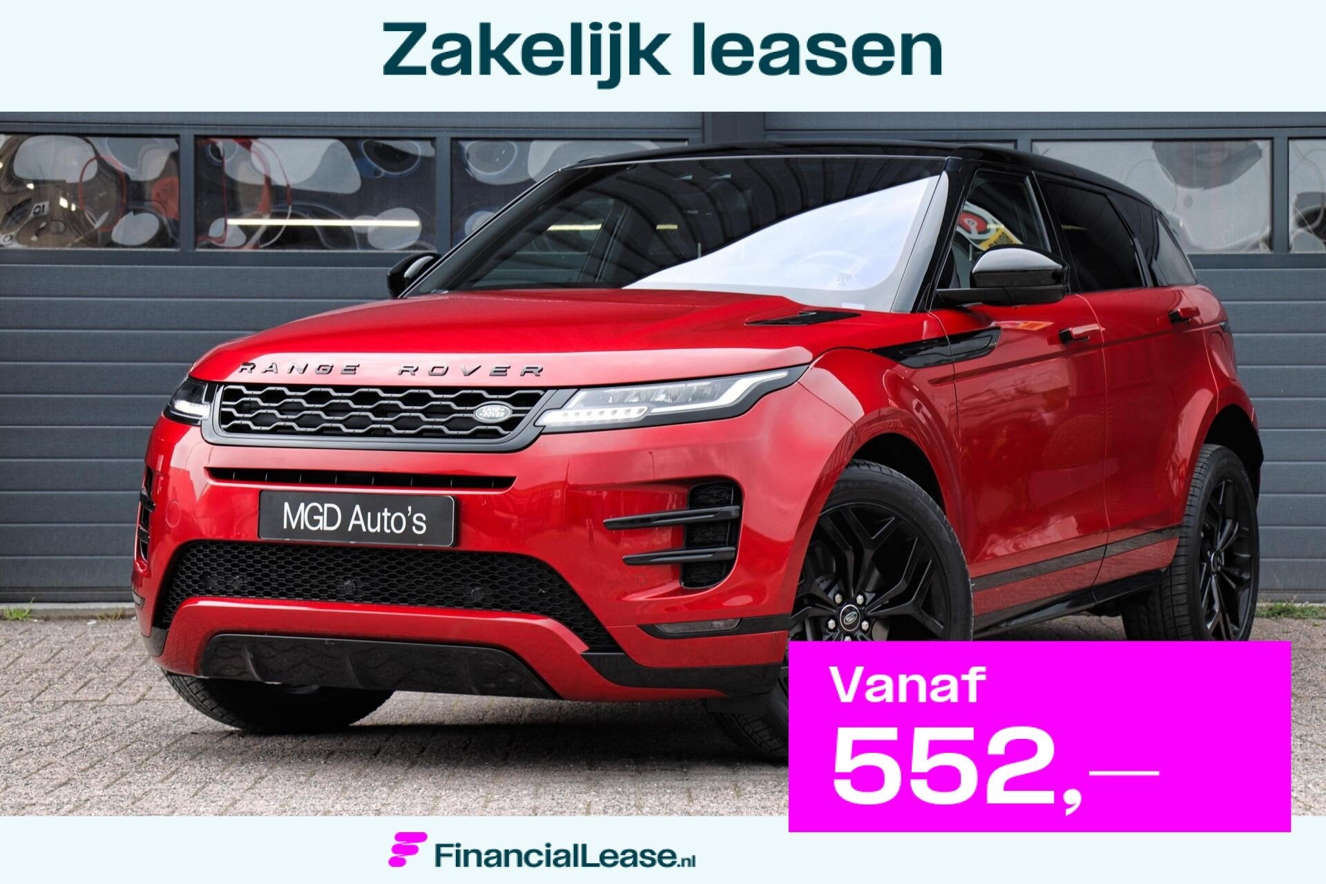 Land Rover Range Rover Evoque 1.5 P300e AWD R-Dynamic S |LED, Automaat, 309 pk, Parkeersensor, Met garantie (alle)