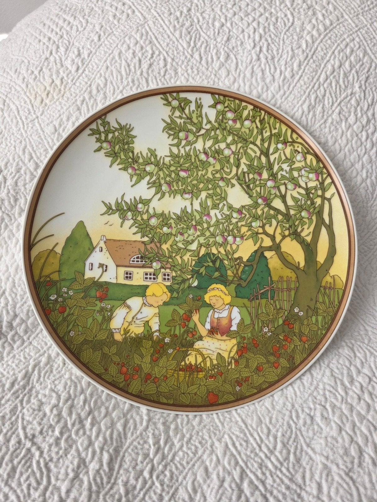 Heinrich Villeroy & Boch 'Zomer' sierbord, Ophalen