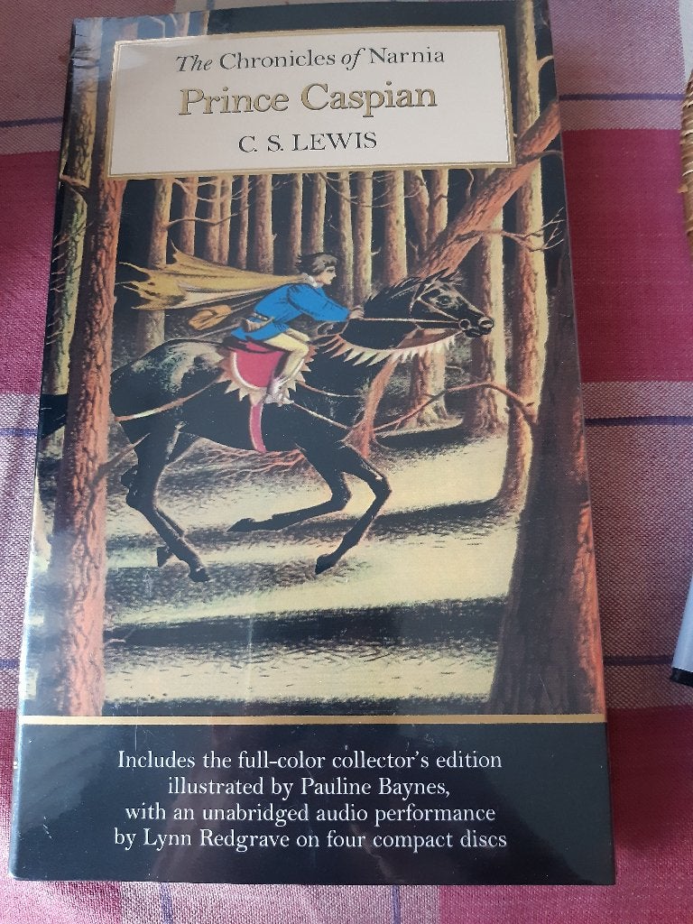 Chronicles of narnia prince caspian cd met boek giftset, Ophalen, Zo goed als nieuw, C.S. Lewis