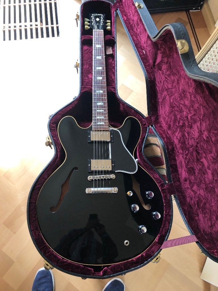 Gibson ES335 custom, Muziek en Instrumenten, Ophalen of Verzenden, Zo goed als nieuw, Semi-solid body, Gibson