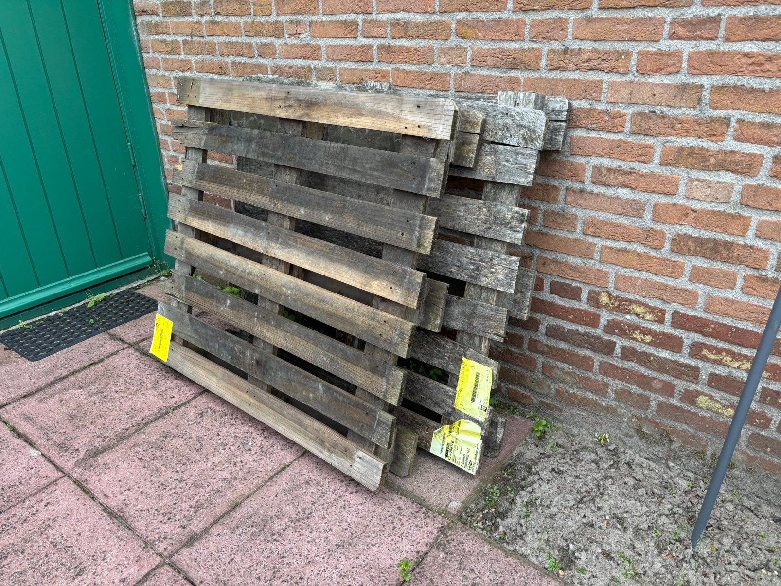 Pallets gratis ophalen, Ophalen, 1 tot 2 meter, Minder dan 3 meter, Zo goed als nieuw
