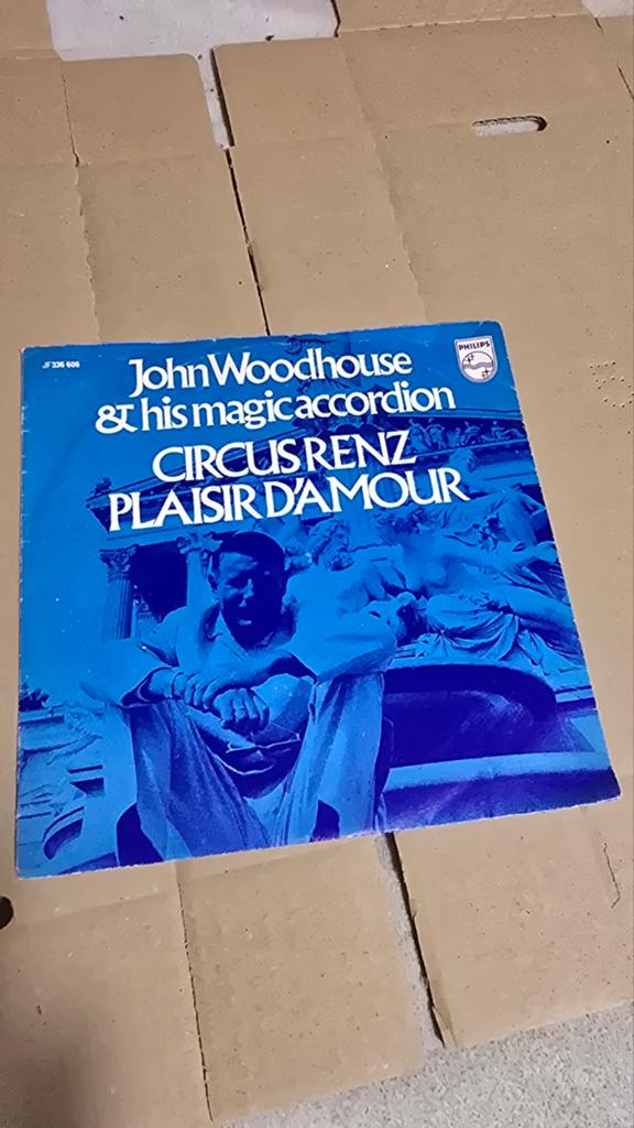 John Woodhouse - Circus Renz / Plaisir D'amour (Single), Cd's en Dvd's, Vinyl Singles, Gebruikt, Overige genres, 7 inch, Single