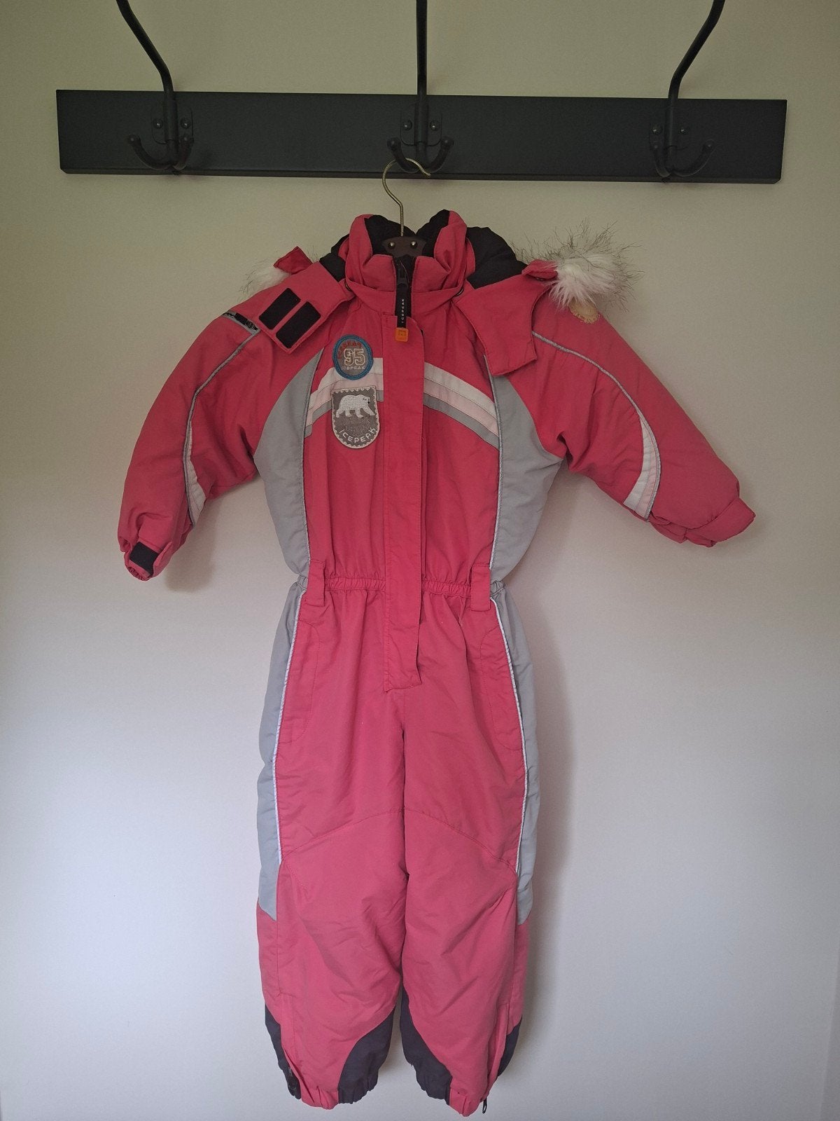 Icepeak skipak roze/grijs - Maat 98, Kinderen en Baby's, Meisje, Ophalen of Verzenden, Icepeak, Overige typen