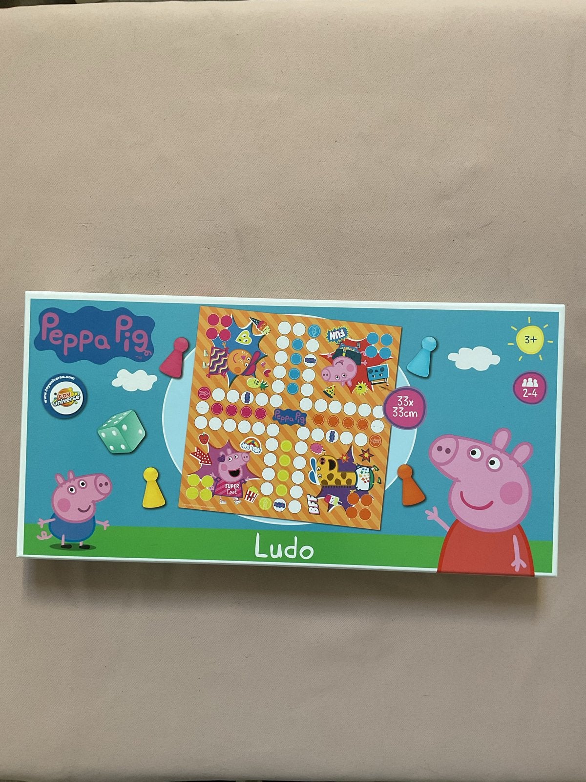 Peppa Pig Ludo Spel - Leuk voor het hele gezin!, Drie of vier spelers, Ophalen, Zo goed als nieuw
