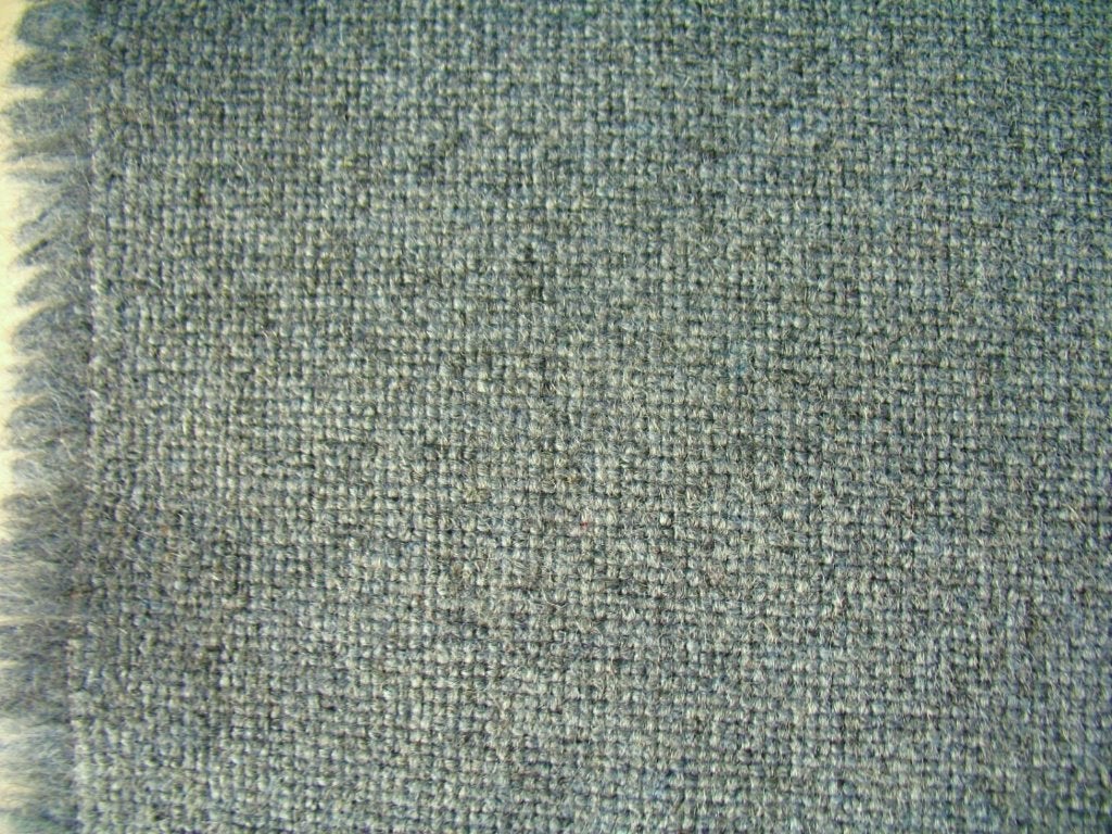 Kvadrat Tonica zacht blauw; 2,77 meter meubelstof; NU 180€, Wol, Blauw, 120 cm of meer, Ophalen of Verzenden