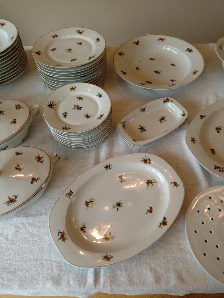 Servies, Ophalen