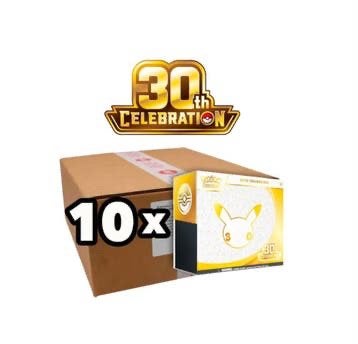 🚨30th Celebration Elite Trainer Box Case (ERKENDE WEBSHOP), Ophalen of Verzenden, Zo goed als nieuw