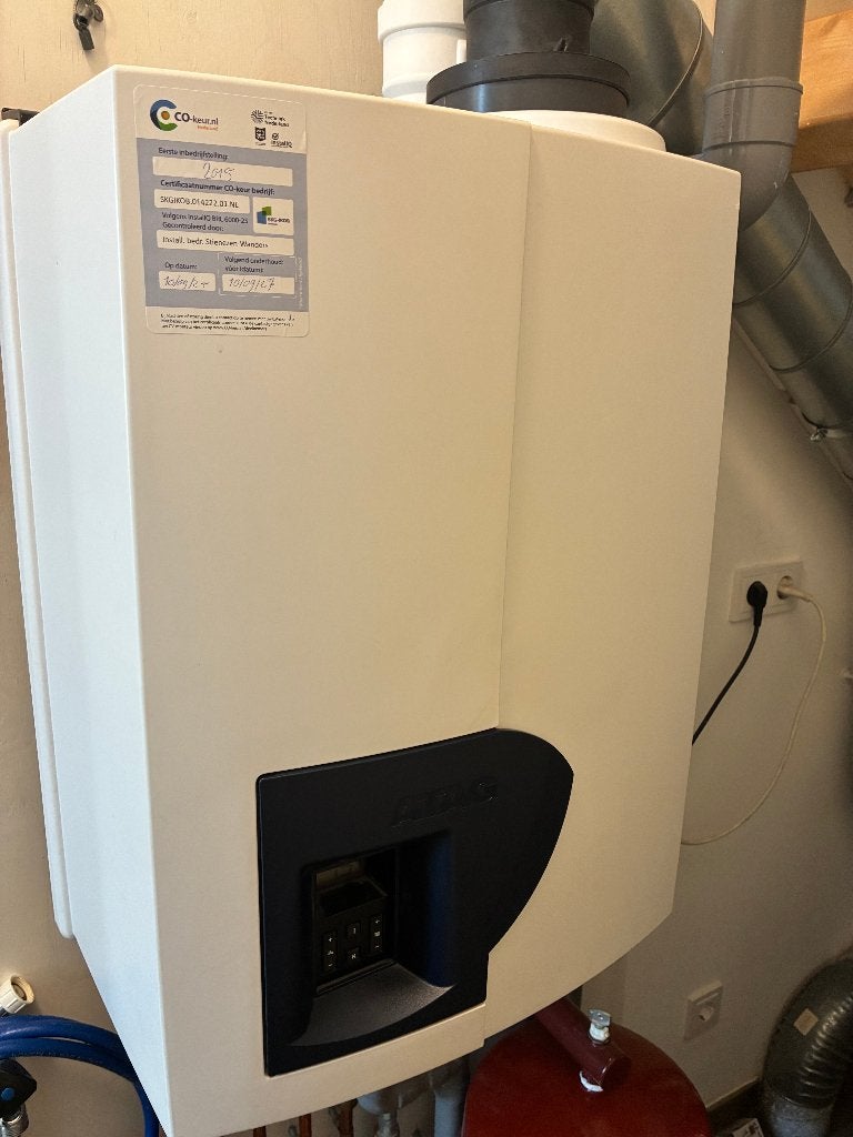 ATAG CV-ketel met expansievat, Doe-het-zelf en Verbouw, Ophalen, 30 tot 80 cm, Gebruikt, Cv-ketel of Combi-ketel