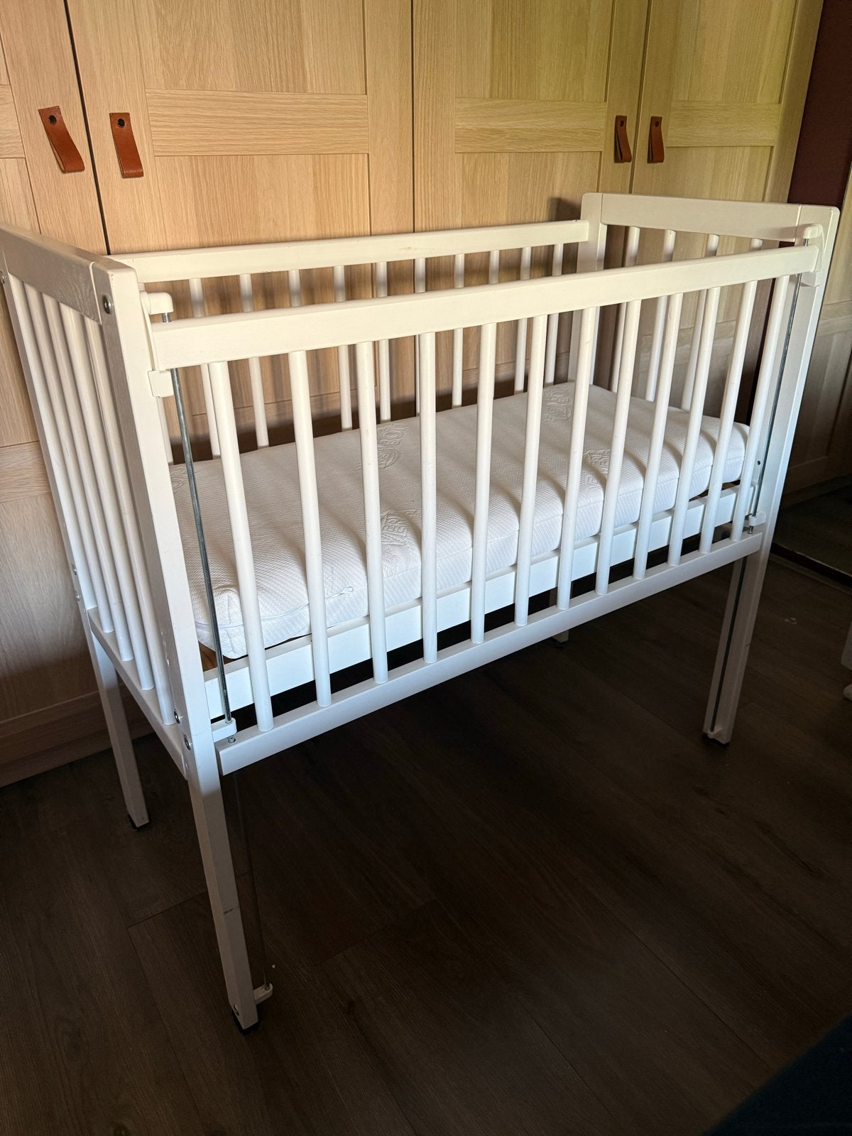 Petite Amelie co-sleeper 90x40 incl. matras en toebehoren, Ophalen, Gebruikt, Minder dan 140 cm, Matras