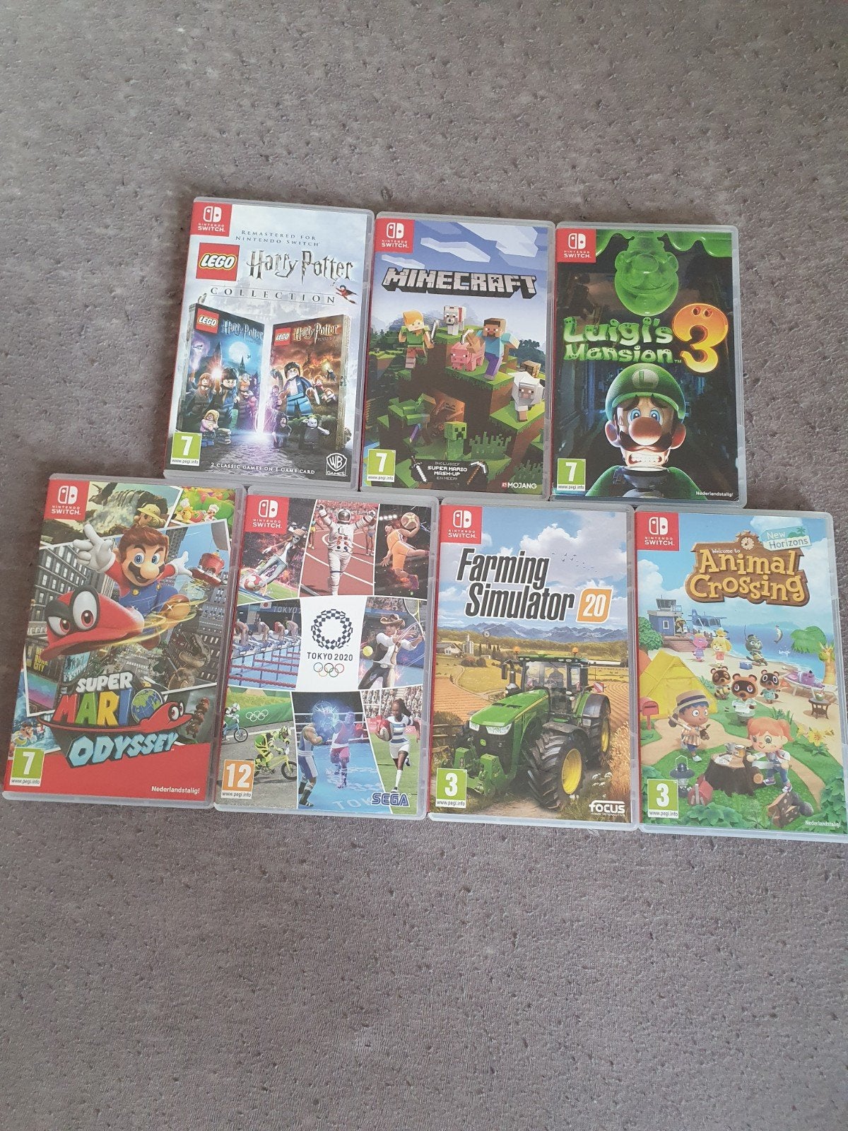 Nintendo Switch Games: Mario, Minecraft, Harry Potter & meer, Spelcomputers en Games, 3 spelers of meer, Ophalen of Verzenden