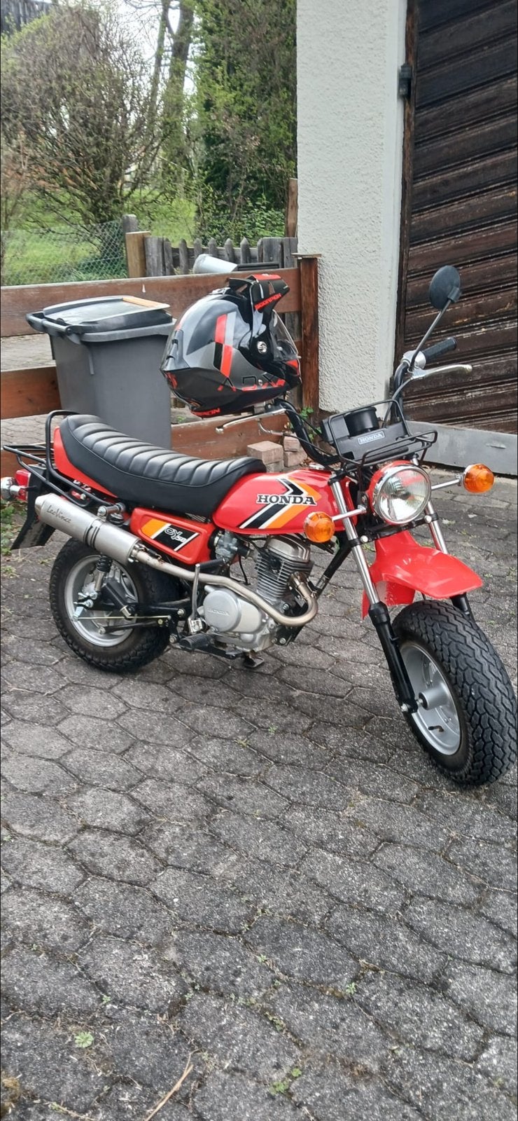 Honda CY50 CY80 RVS uitlaat nieuw, Ophalen of Verzenden
