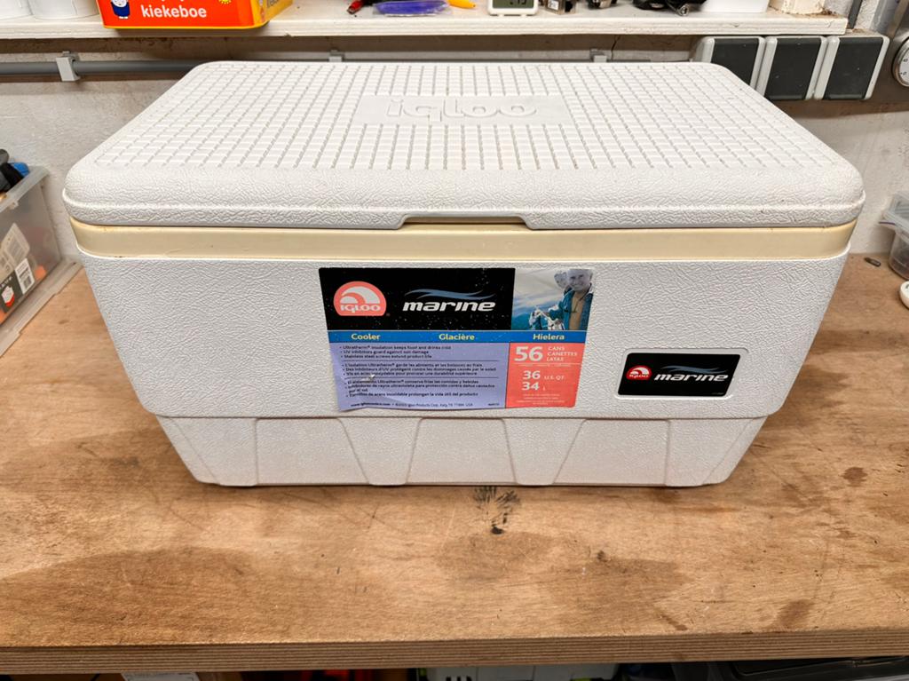 Igloo koelbox 34 liter, Ophalen of Verzenden, Gebruikt, Overige typen, Zeilboot of Motorboot
