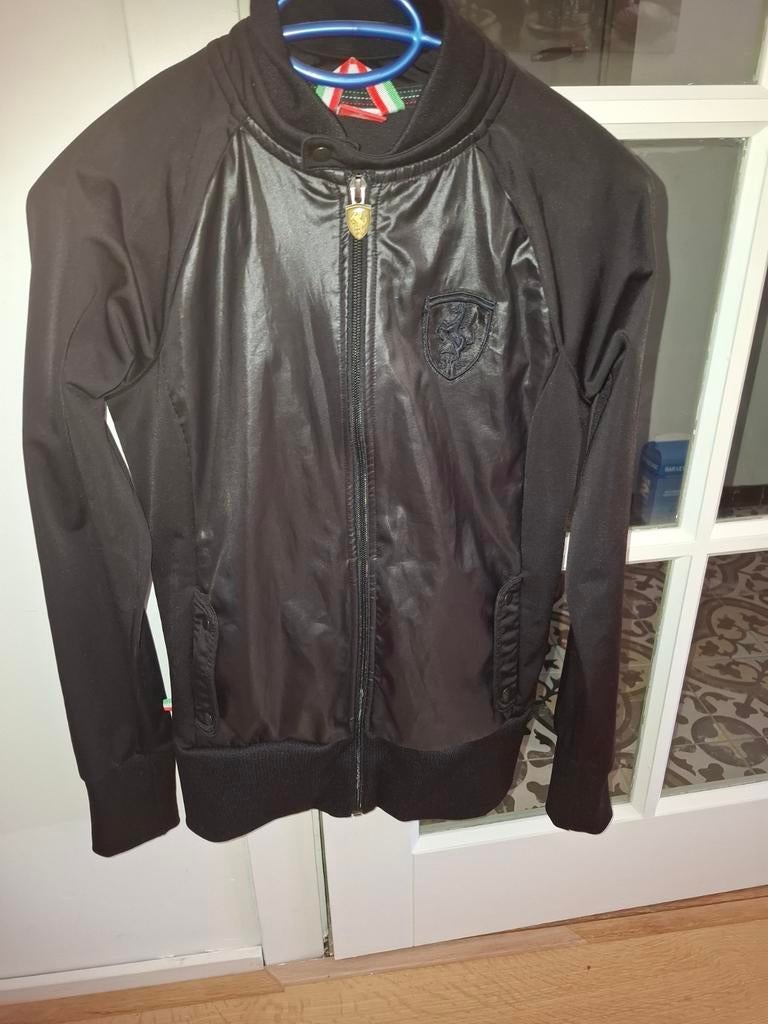 Ferrari jack maat XS Puma zwarte jas, Puma, Zwart, Ophalen of Verzenden, Zo goed als nieuw