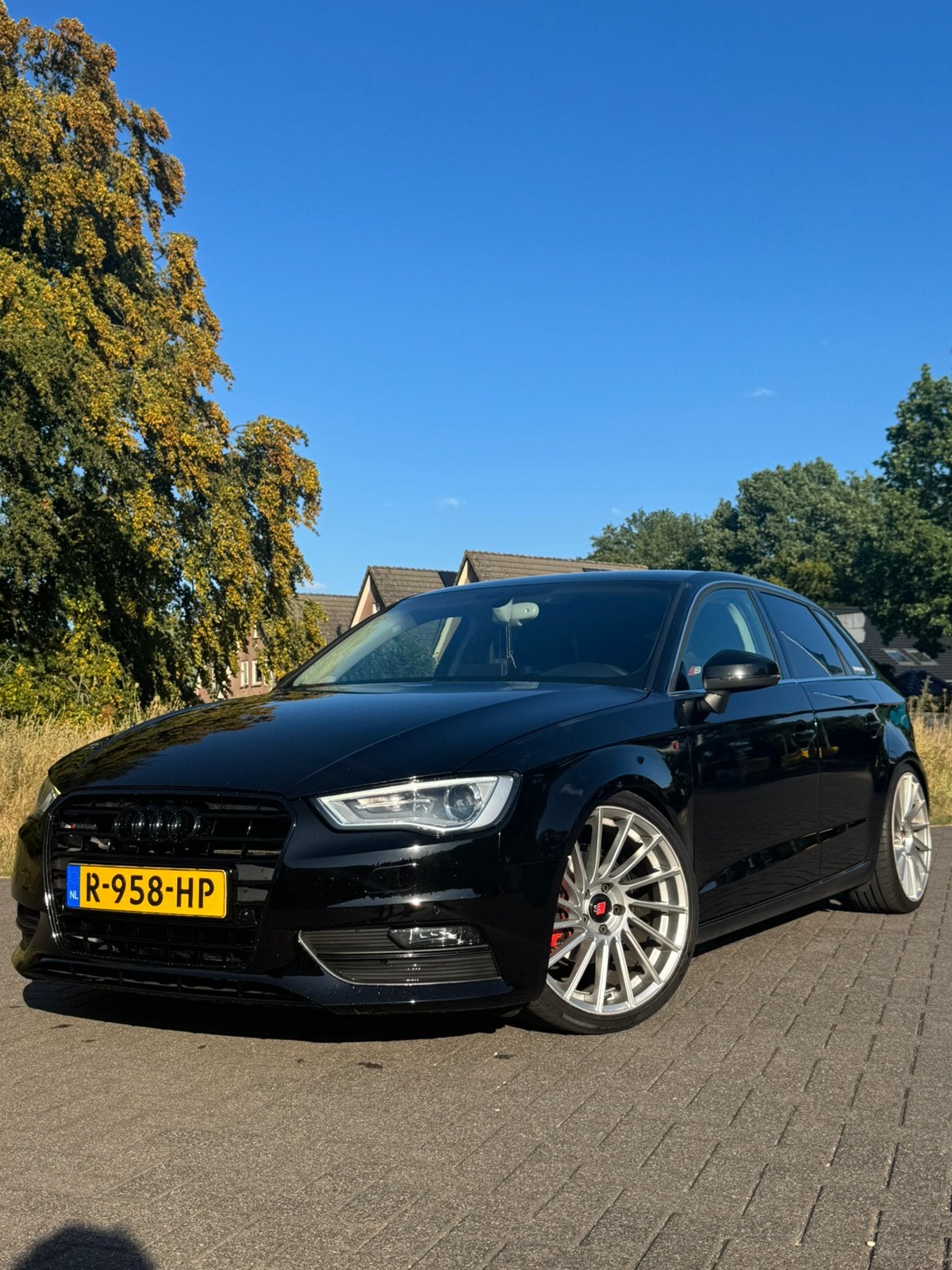 Audi a3 1.4  Tfsi s-line 2013 Zwart, Auto's, Audi, 1200 kg, 57 €/maand, Hatchback, 20 km/l