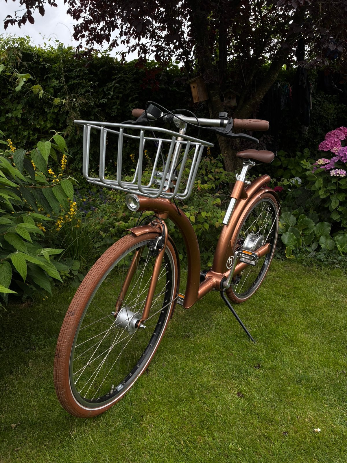 Byar bicycle disign fiets met trap ondersteuning., 56 cm of meer, Ophalen, Zo goed als nieuw