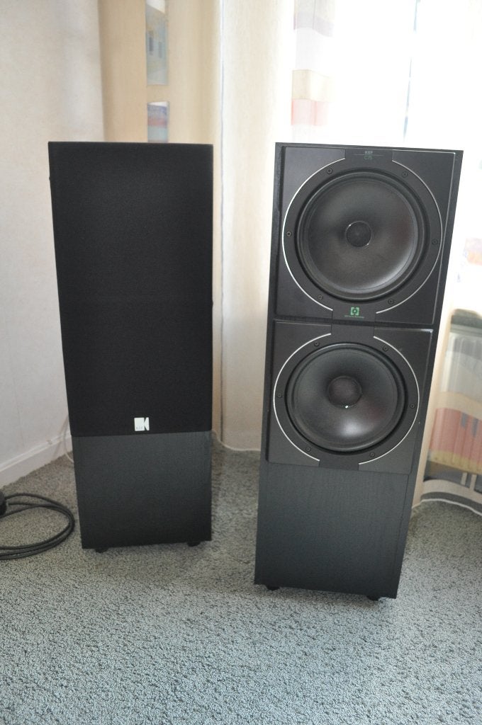 Kef geluidsboxen, Stereo speakers, Gebruikt, Geschikt voor surround/home cinema, Ophalen