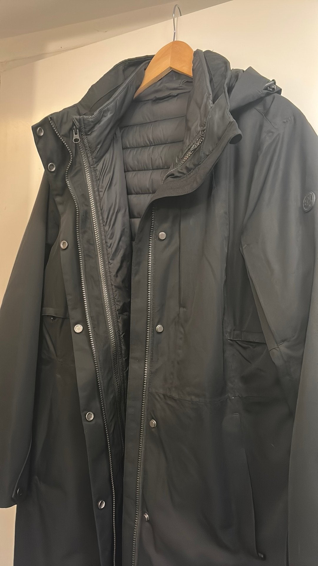 Human Nature herfst/winterjas, xxl, zwart, Kleding | Dames, Ophalen of Verzenden, Zo goed als nieuw, Maat 46/48 (XL) of groter