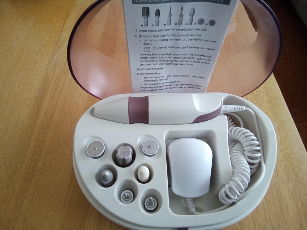 Manicure/pedicureset GT-4008, Ophalen
